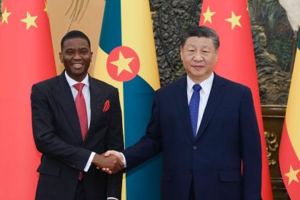 Chinese President Xi Jinping Meets Grenadian Prime Minister Dickon Mitchell, Calls For Advancing Bilateral Ties