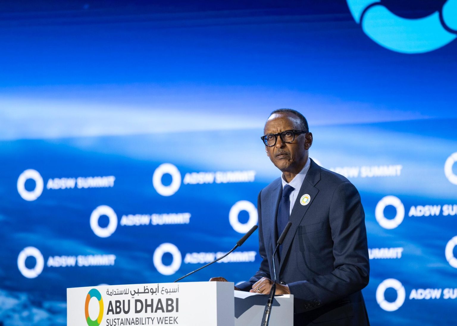 Abu Dhabi Summit: President Paul Kagame Highlights Africa's Struggles To Meet 2030 Global Sustainability Goals