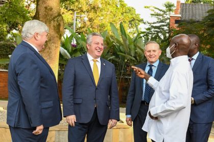 President Museveni Meets Delegation From White House