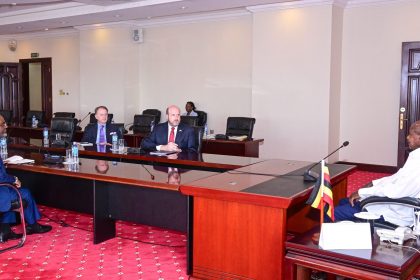 President Museveni Meets Us Ambassador To Uganda, H.E William W. Popp