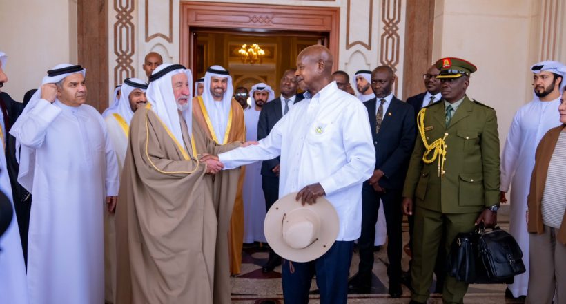 President Museveni Concludes Four-Day Working Visit Of United Arab Emirates, Meets With His Highness Dr. Sultan Mohamed
