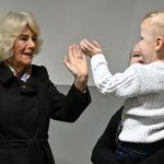 UK's Queen Visits Great Western Hospital And Prospect Hospice In Wiltshire