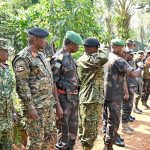 UPDF Gen. Muhoozi Kainerugaba Visits Joint Operation Shujaa Forces In DRC