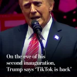 President-Elect Donald Trump Announces That 'Tiktok Is Back' In US