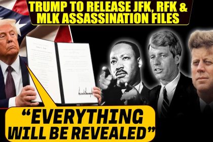 US President Donald Trump Orders Plan For Release Of JF Kennedy and MLK Assassination Files