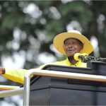 Museveni Addressing His Supporters Padibe Town Council In Lamwo District
