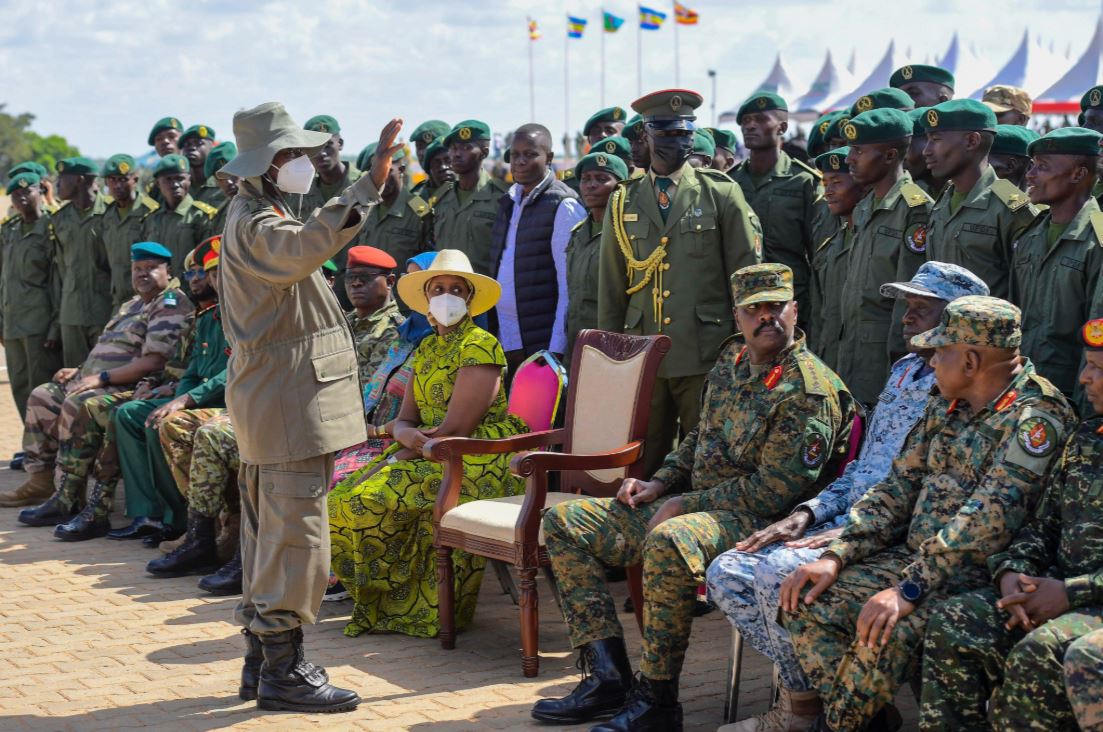 President Museveni Commissions 498 Officer Cadets, Hails UPDF’s Tradition Of Excellence