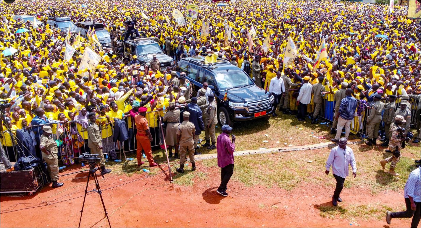 President Museveni Rallies Bugisu Residents To Consolidate NRM Gains, Reject Divisive Politics