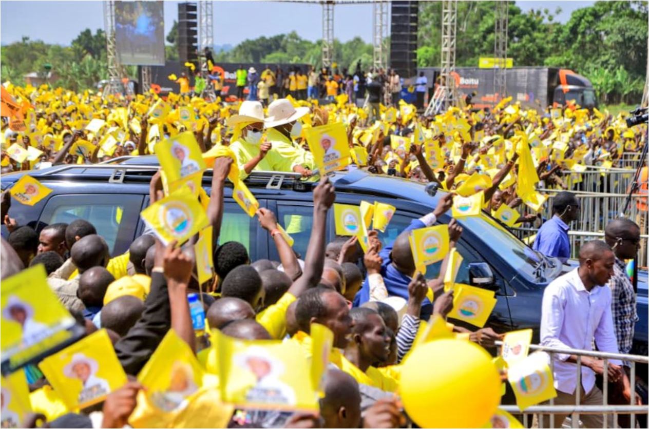 President Museveni Warns Kayunga Land Grabbers, Highlights PDM As Path To Wealth Creation