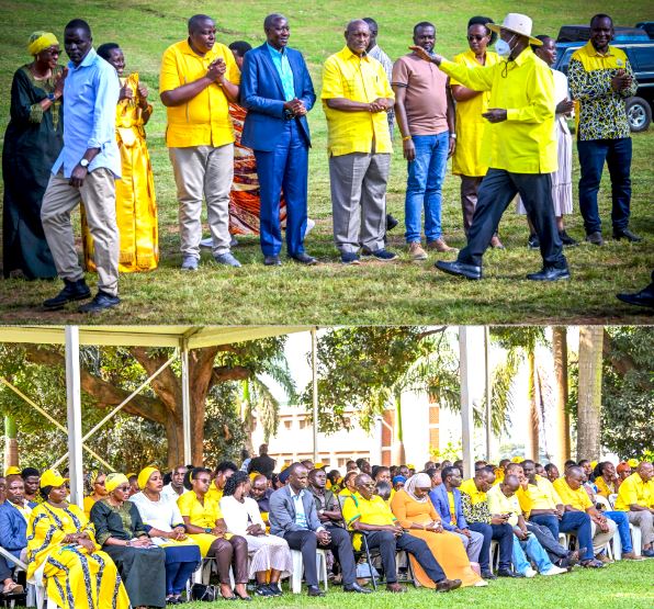 President Museveni Urges Kampala NRM Leaders To Champion Pan-Africanism And Economic Unity