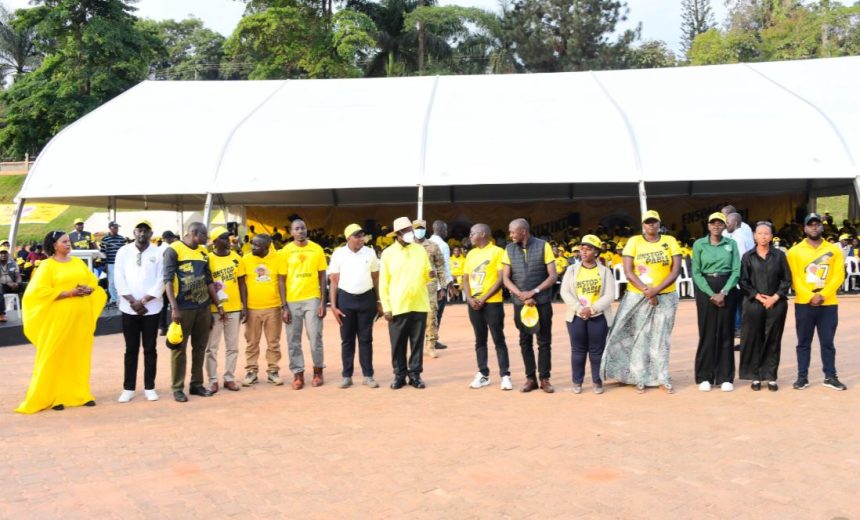 President Museveni Meets NUP Converts, Muslim Leaders, Students And Youth Groups At Kololo Reaffirms Free Education, Wealth Creation, Anti-Corruption Drive