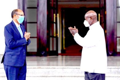 African Union Commission Chairperson Mahmoud Ali Youssouf Commends Elections Conduct In Uganda And Congratulates President Museveni On Re-election