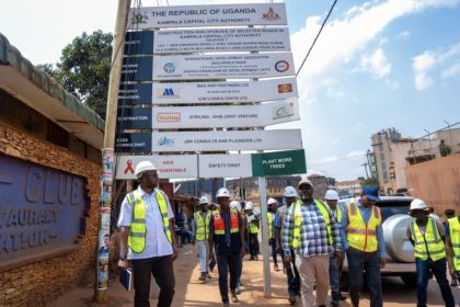 KCCA Deputy ED. Benon Kigenyi Assures Residents Of Safety As City Road Works Progress