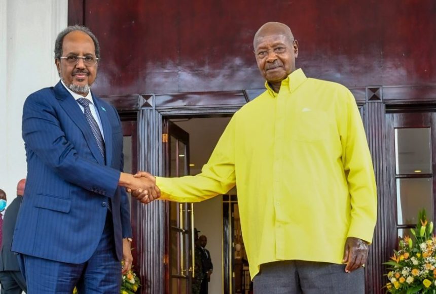 Somalia’s President Hassan Mohamud Congratulates Museveni On Re-election