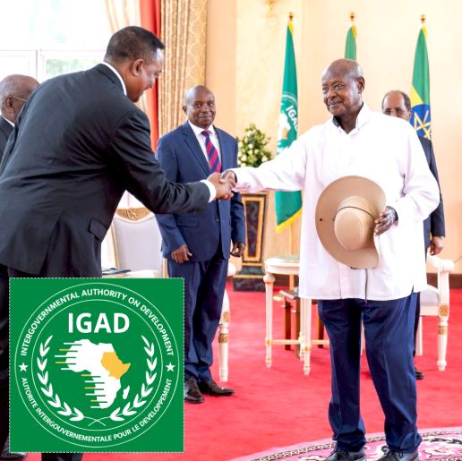 IGAD Executive Secretary Workneh Gebeyehu Congratulates Museveni On Re-election, Reaffirms Support For Democracy And Regional Cooperation