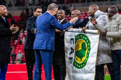 CAF Flag Handed Over To AFCON 2027 PAMOJA Hosts After 2025 Final In Morocco