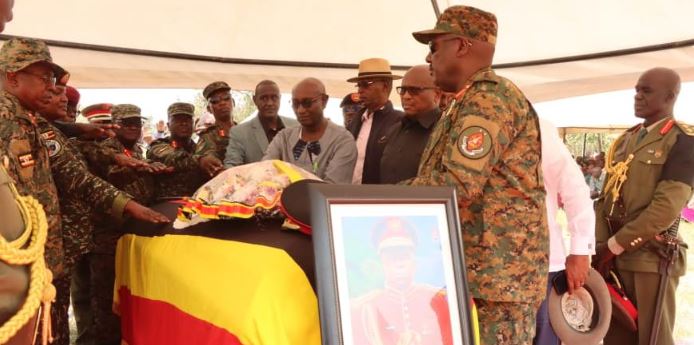 UPDF Pays Tribute To Maj Gen (Rtd) Christopher Kazoora