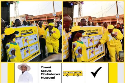 Bus Tikinga Drive! Hajjat Namyalo Sensitises Busoga Voters On Correct Ballot Marking