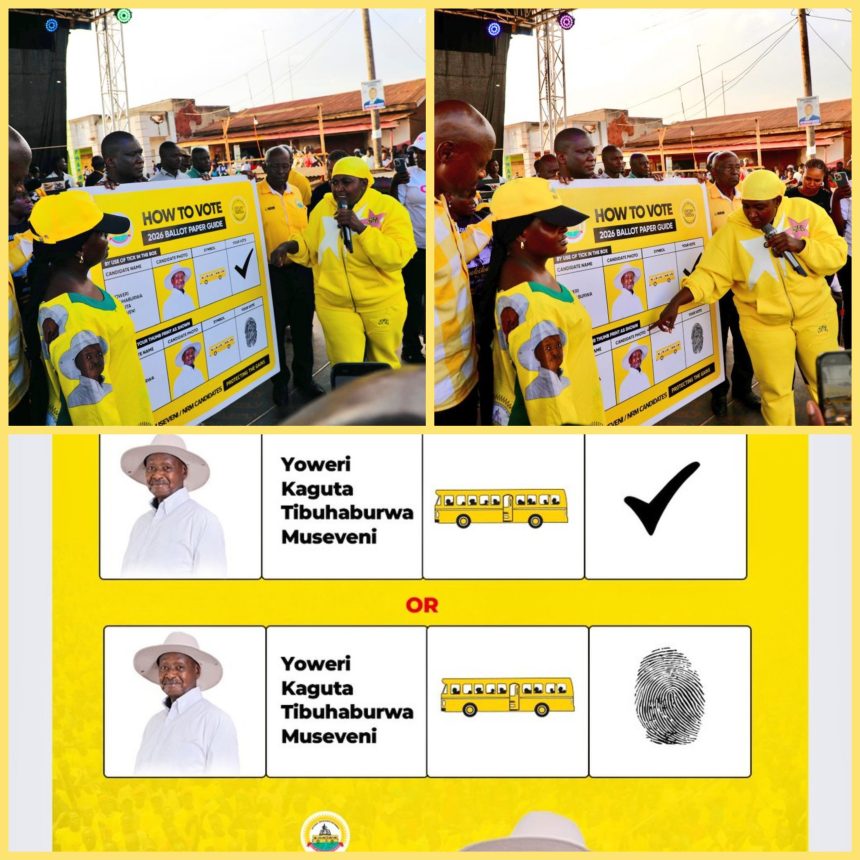 Bus Tikinga Drive! Hajjat Namyalo Sensitises Busoga Voters On Correct Ballot Marking