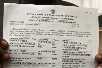 NRM’s Allan Bulamu Wins Kira Mayoral Race Amid Opposition Fraud Allegations