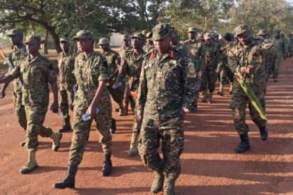 UPDF 5 Infantry Division Conducts 30km Route March