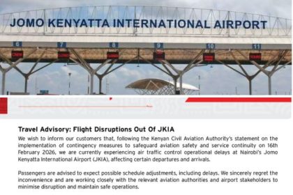 Kenya Airways Announces Flight Disruptions At JKIA Over ATC Delays