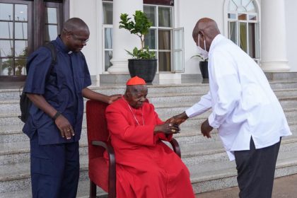 President Museveni Meets Cardinal Emmanuel Wamala, Pledges Government Support For Hospital And Legacy Museum