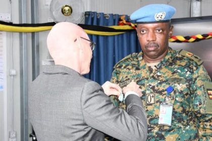 United Nations Honours UPDF Peacekeepers In Somalia