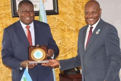 Defence And Veteran Affairs Minister Jacob Oboth Receives EASF Delegation As Uganda Assumes Chairmanship