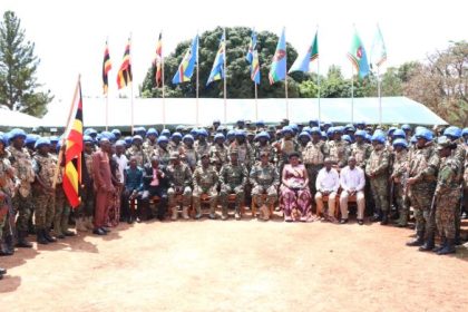 UPDF Flags Off United Nations Guard Unit Ahead Of Somalia Deployment