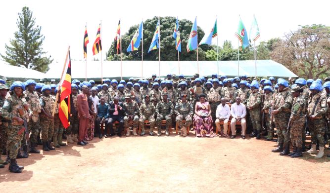 UPDF Flags Off United Nations Guard Unit Ahead Of Somalia Deployment