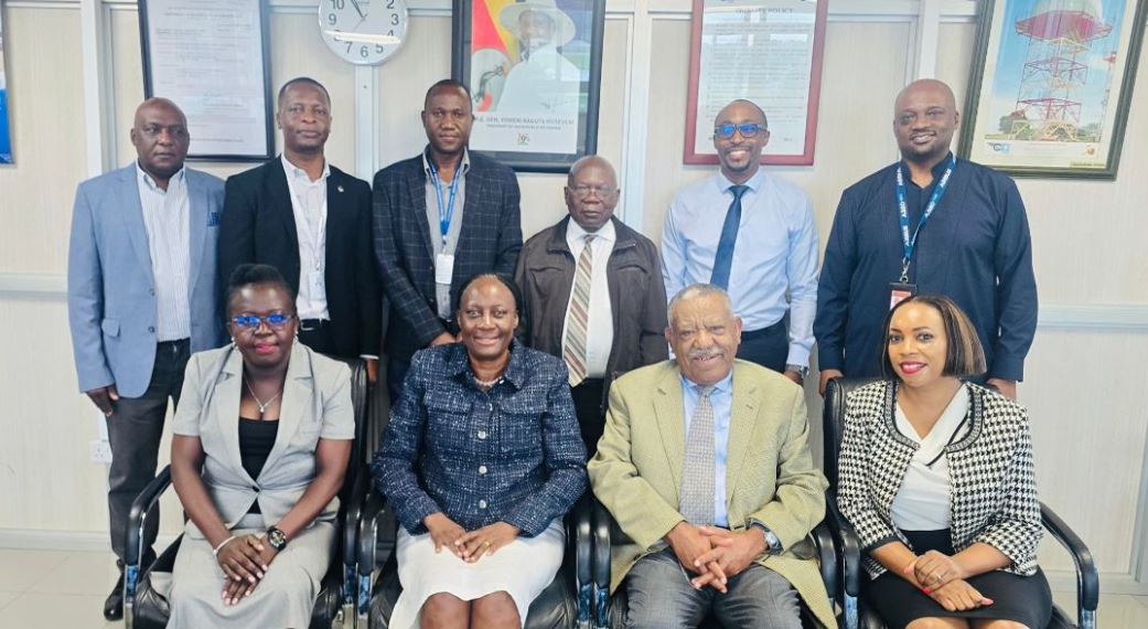 UCAA Hosts Uganda Airlines Acting CEO Girma Wake In Talks To Boost Aviation Efficiency