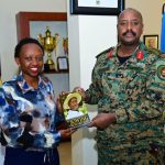 CDF Gen. Muhoozi Kainerugaba Hosts Kenya First Daughter Charlene Ruto