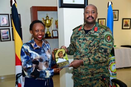 CDF Gen. Muhoozi Kainerugaba Hosts Kenya First Daughter Charlene Ruto