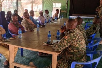 AUSSOM, Somali Authorities Pledge to Strengthen Joint Security Efforts in Lower Shabelle