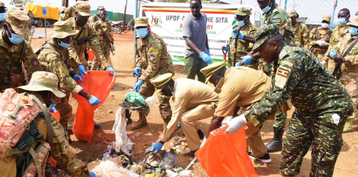 UPDF Marks 45th Tarehe Sita Anniversary with Community Outreach in South Sudan