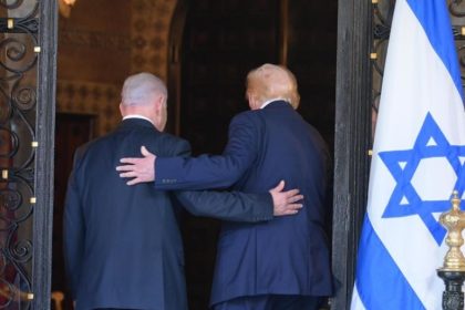 U.S President Donald Trump Hosts Israeli's Prime Minister Benjamin Netanyahu For Closed Door White House Talks