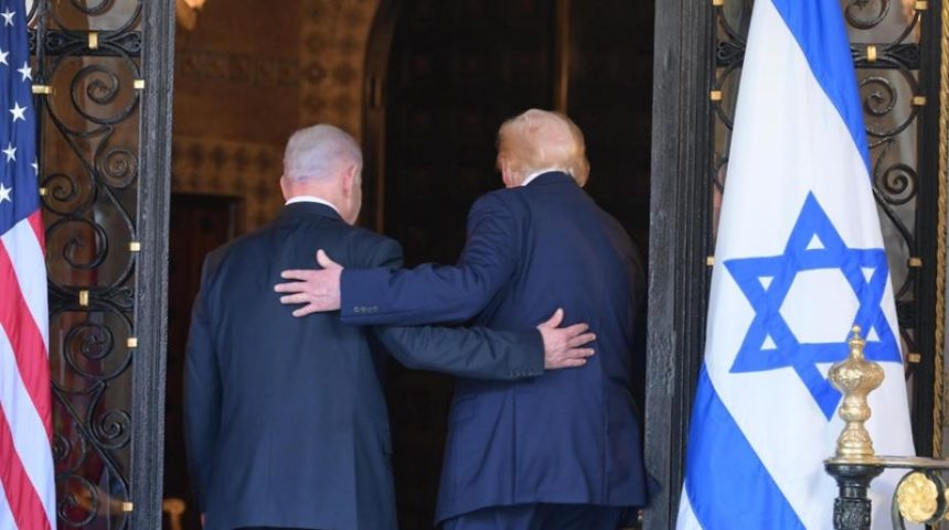 U.S President Donald Trump Hosts Israeli's Prime Minister Benjamin Netanyahu For Closed Door White House Talks
