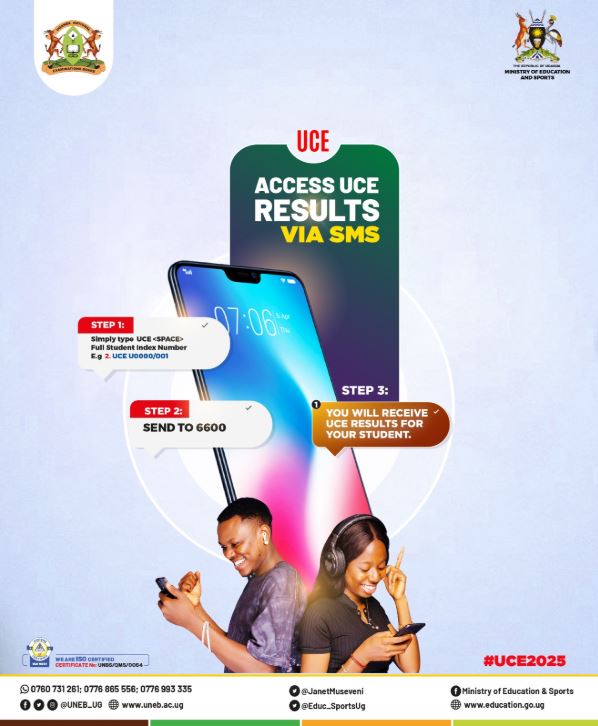 UNEB! Access Your UCE Results 2025