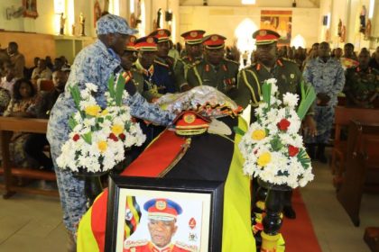 Government, UPDF And Family Honour Late Major General Deus Sande
