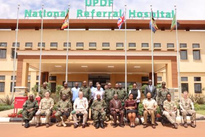 UPDF, UK Military Deepen Cooperation In Healthcare And Rehabilitation
