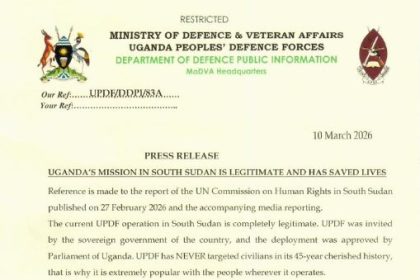 Uganda’s Mission In South Sudan Is Legitimate And Has Saved Lives