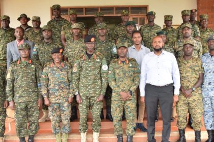 UPDF Soldiers Complete Geo-Spatial Mapping Course