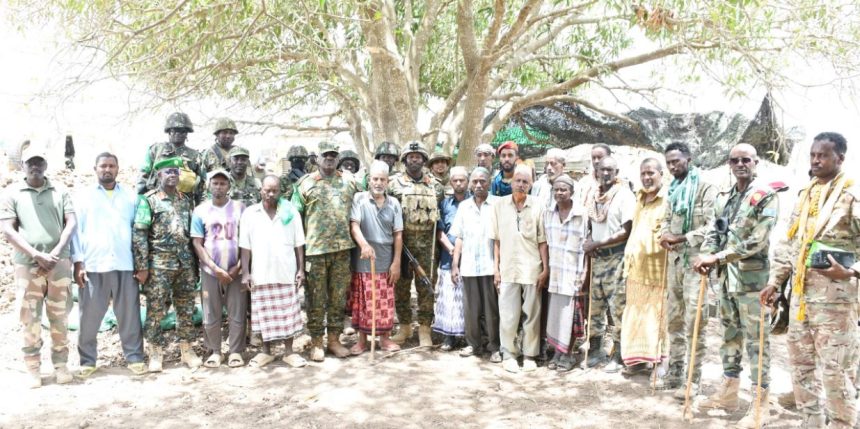 AUSSOM Force Commander Commends Troops After Capture Of Mubarak And Darussalam