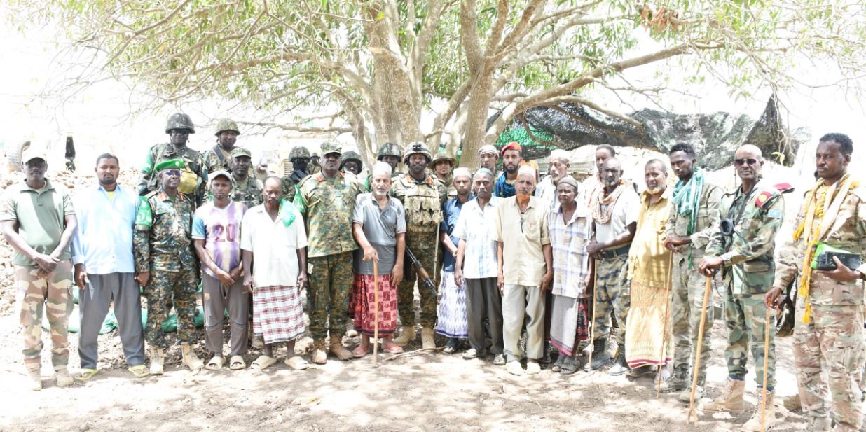 AUSSOM Force Commander Commends Troops After Capture Of Mubarak And Darussalam