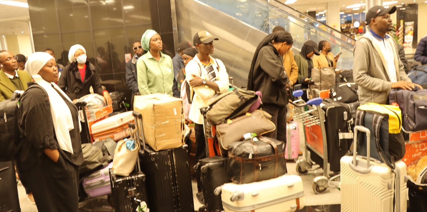 43 Ugandan Students Evacuated from Iran Safely Return Home