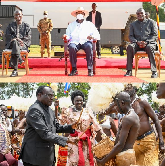 President Museveni, National Leaders Celebrate Chief Justice Owiny-Dollo’s Legacy At Gulu Homecoming