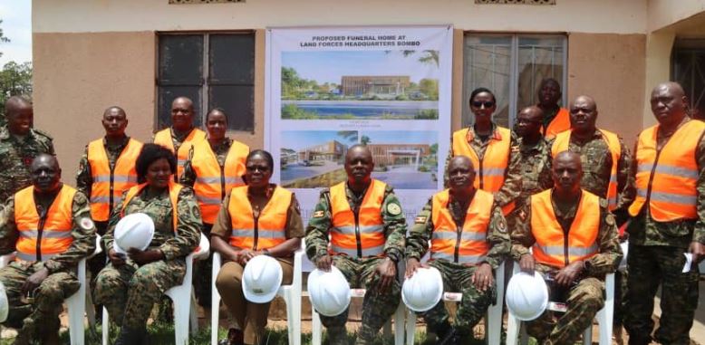 UPDF Breaks Ground For First-Ever Military Funeral Home In Uganda