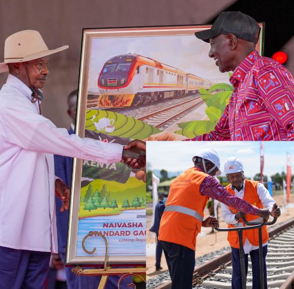 Presidents Museveni And Kenya's William Ruto Launch Kisumu–Malaba SGR Extension To Boost Regional Trade
