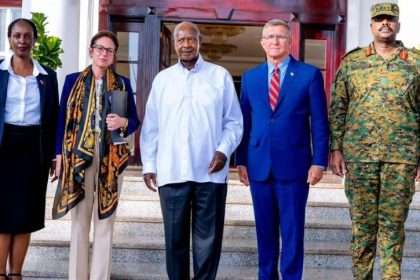 Former U.S Security Advisor Rtd. Gen. Michael Flynn Meets President Museveni During Uganda Visit On Military Cooperation